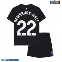 Camisa de Futebol Everton Kiernan Dewsbury-Hall #22 Equipamento Alternativo Infantil 2025-26 Manga Curta (+ Calças curtas)